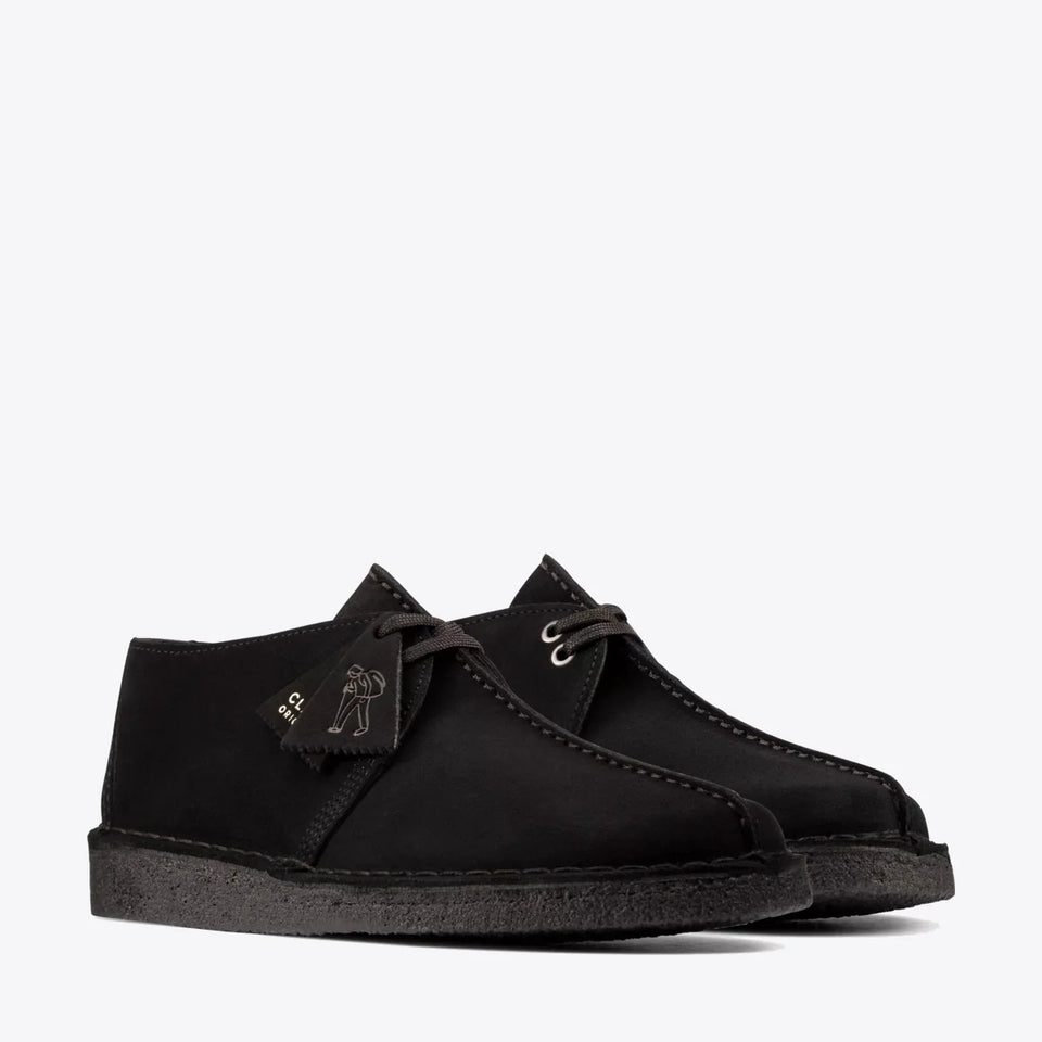 Clarks Desert Trek - Black Suede