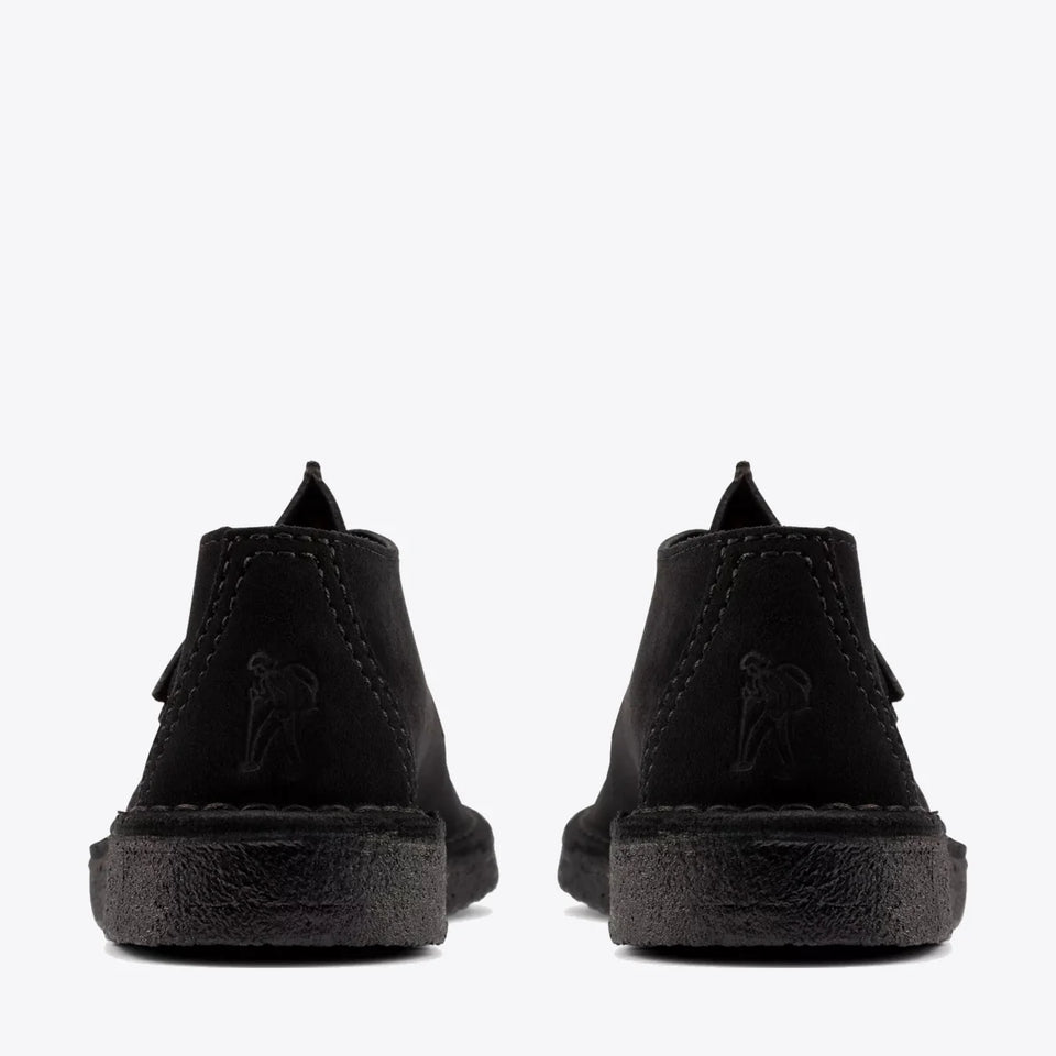 Clarks Desert Trek - Black Suede