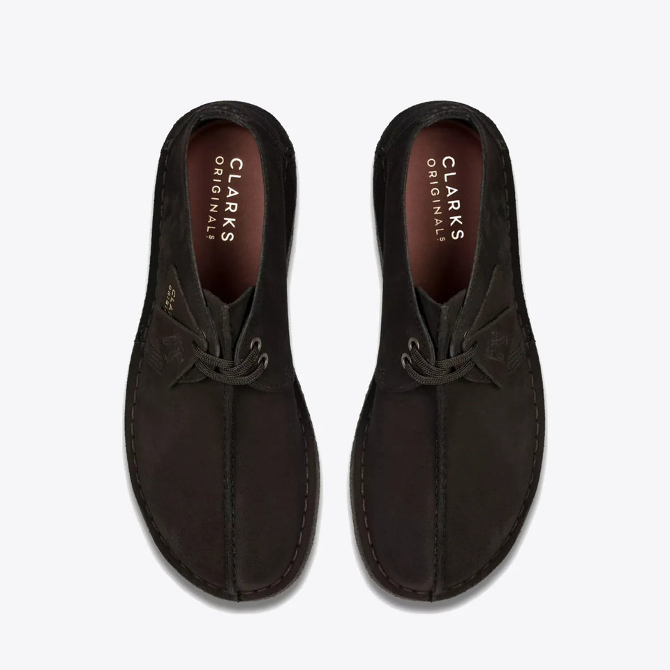 Clarks Desert Trek - Black Suede