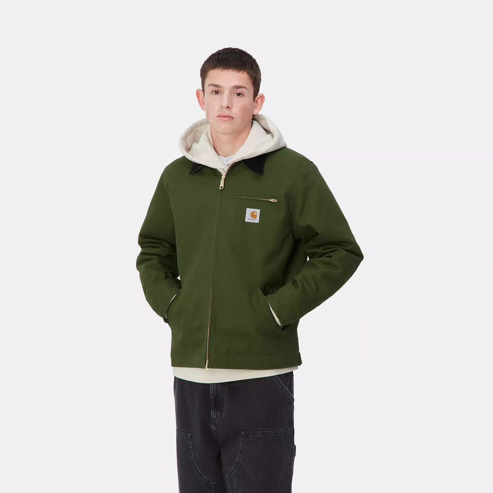 Carhartt Detroit Jacket - Tarragon / Black Rigid