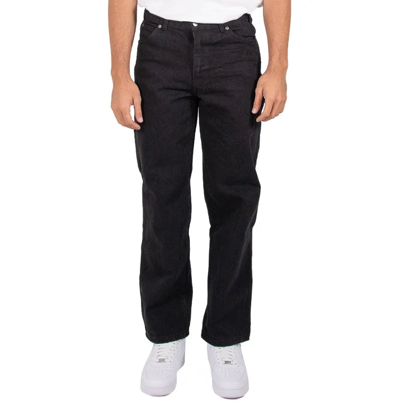 Dickies 1993 Relaxed Heavyweight Denim Carpenter Jean - Rinsed Black