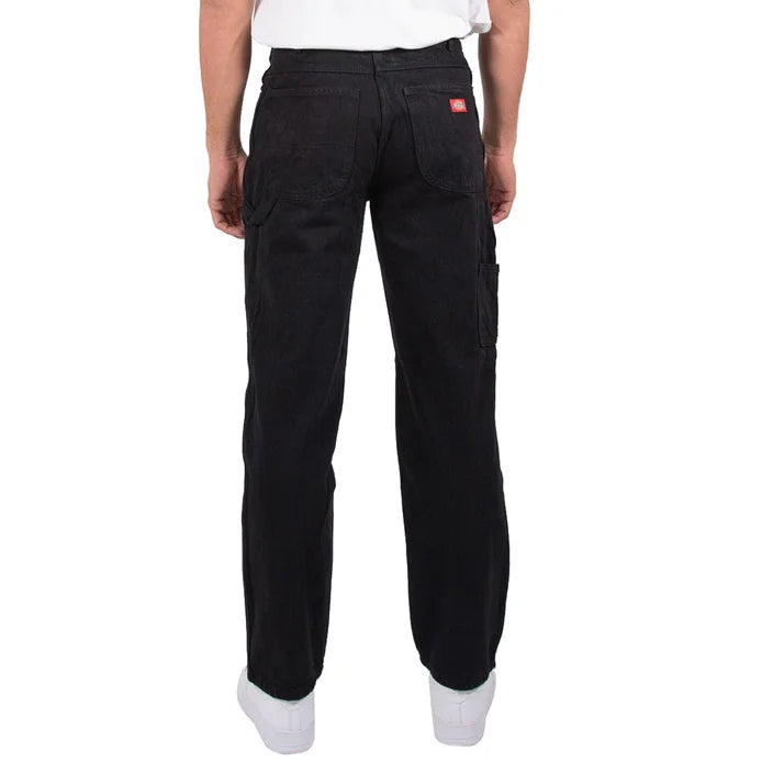 Dickies 1993 Relaxed Heavyweight Denim Carpenter Jean - Rinsed Black