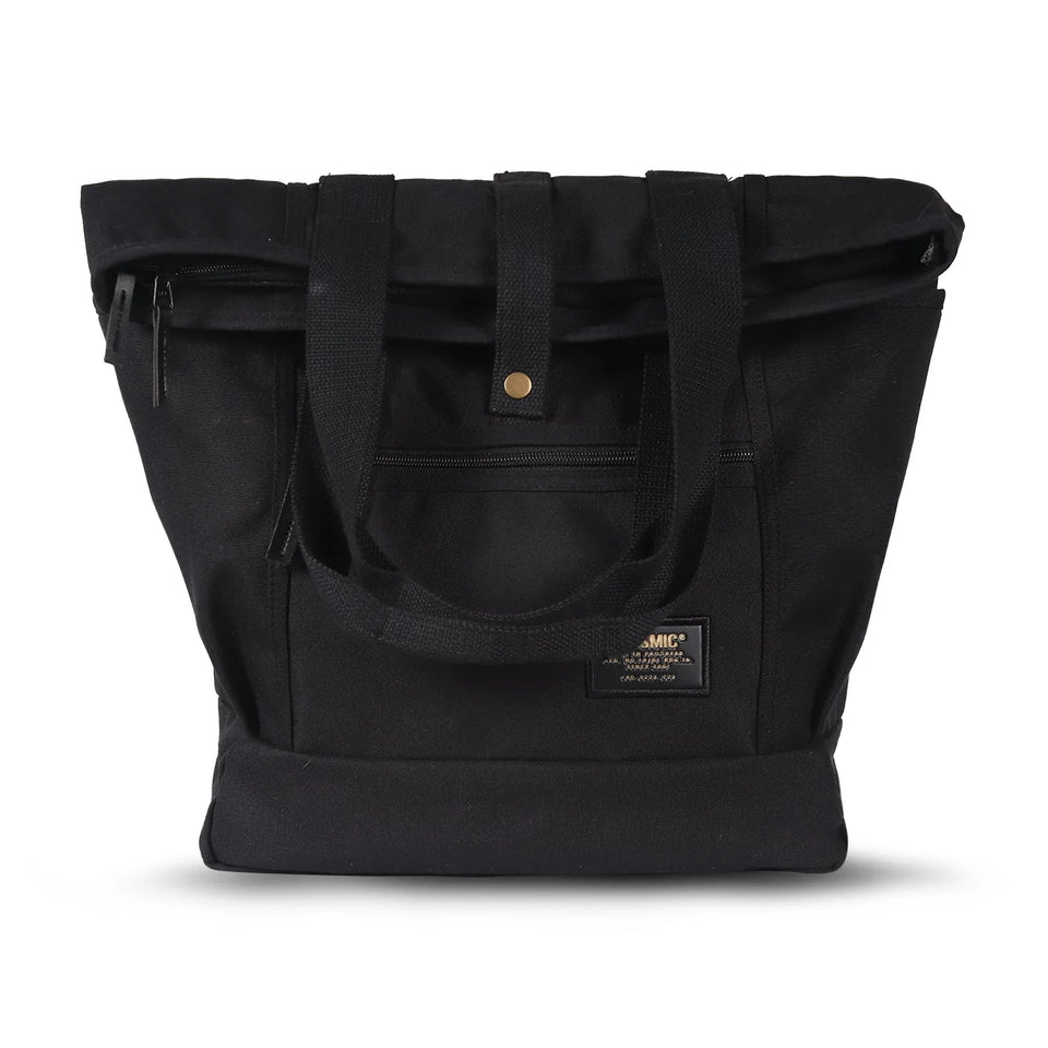 Cosmic Endless Rollpack / Tote - Black