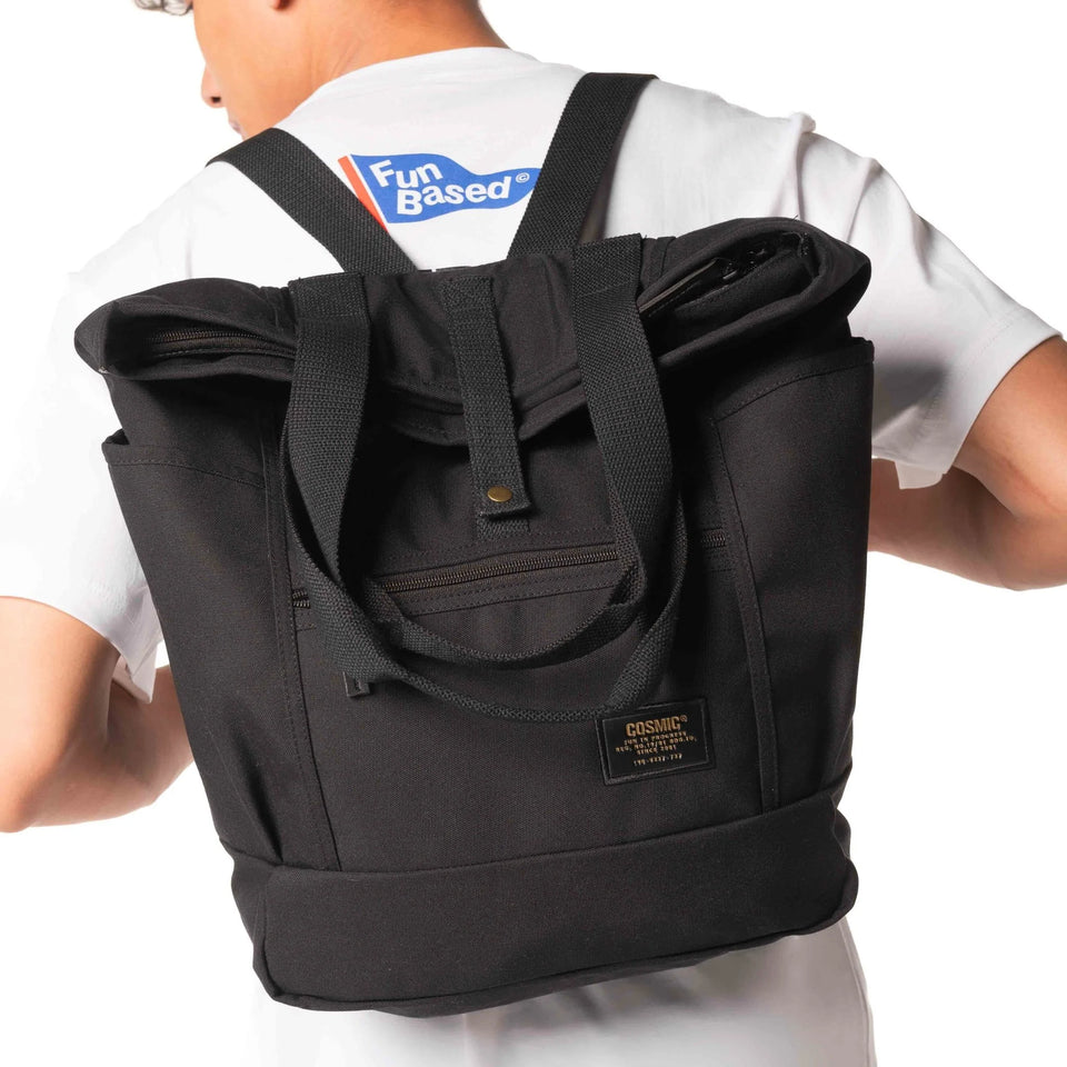 Cosmic Endless Rollpack / Tote - Black