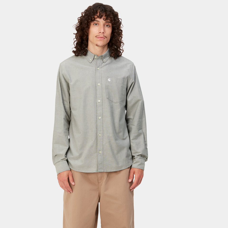Carhartt L/S C-Logo Shirt - Dollar Green