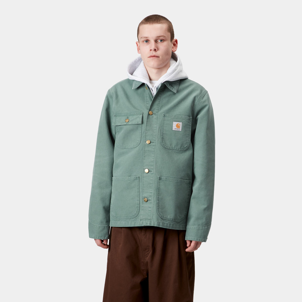 Carhartt Michigan Coat - Silver Pine/Silver Pine Stone Canvas