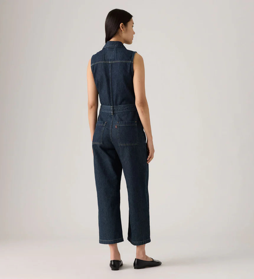 Levi's Women's Sleeveless Jumpsuit - Reign of the Rinse