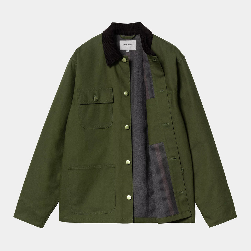 Carhartt Michigan Coat - Tarragon / Black Rigid