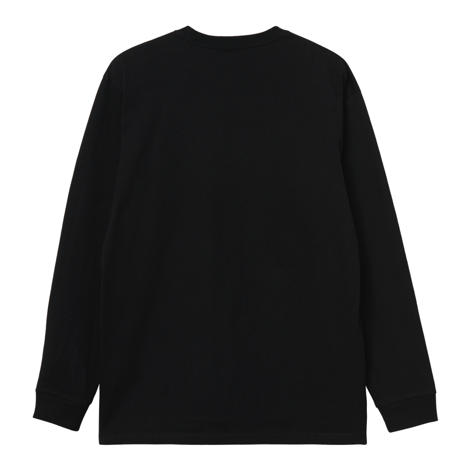 Carhartt L/S Chase T-Shirt - Black / Gold