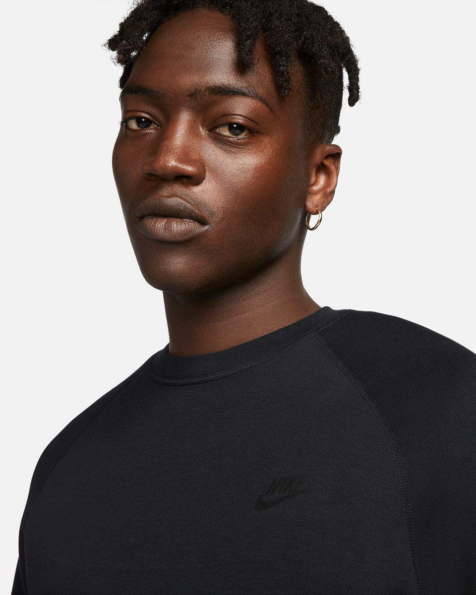 Nike Men's Sportswear Tech Fleece Crew Black/Black