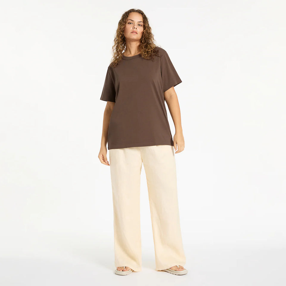 Status Anxiety Feels Right Tee Coffee