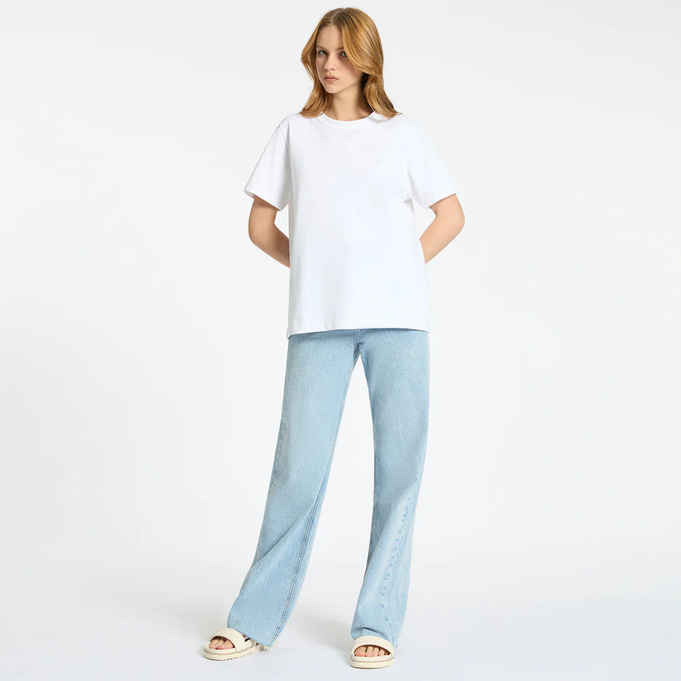 Status Anxiety Feels Right Tee Off White