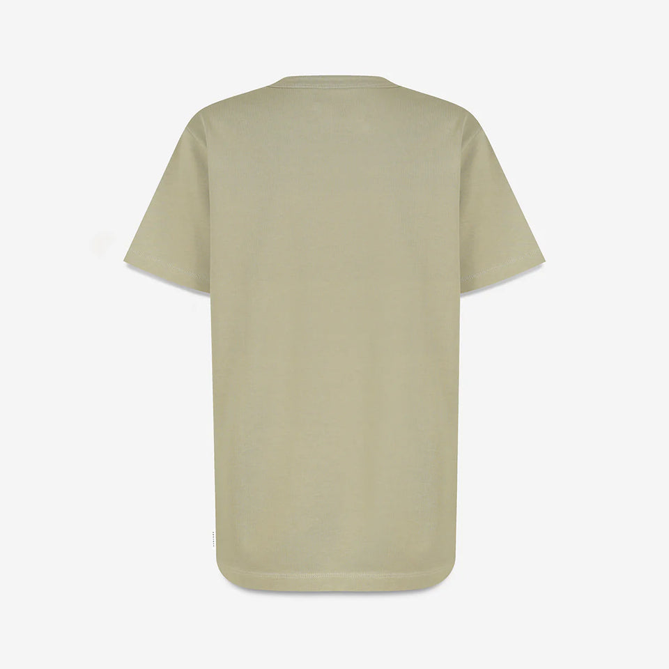 Status Anxiety Feels Right Tee Washed Sage