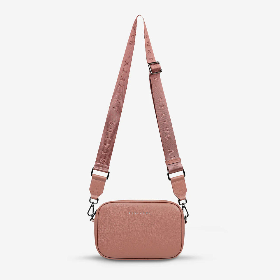 Status Anxiety Plunder With Webbed Strap Dusty Rose