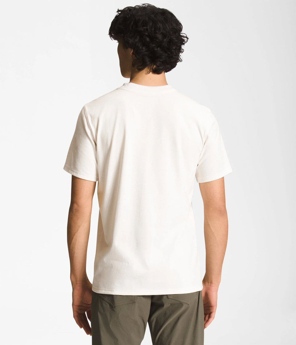 The North Face S/S Heritage Patch Pocket Tee Gardenia White