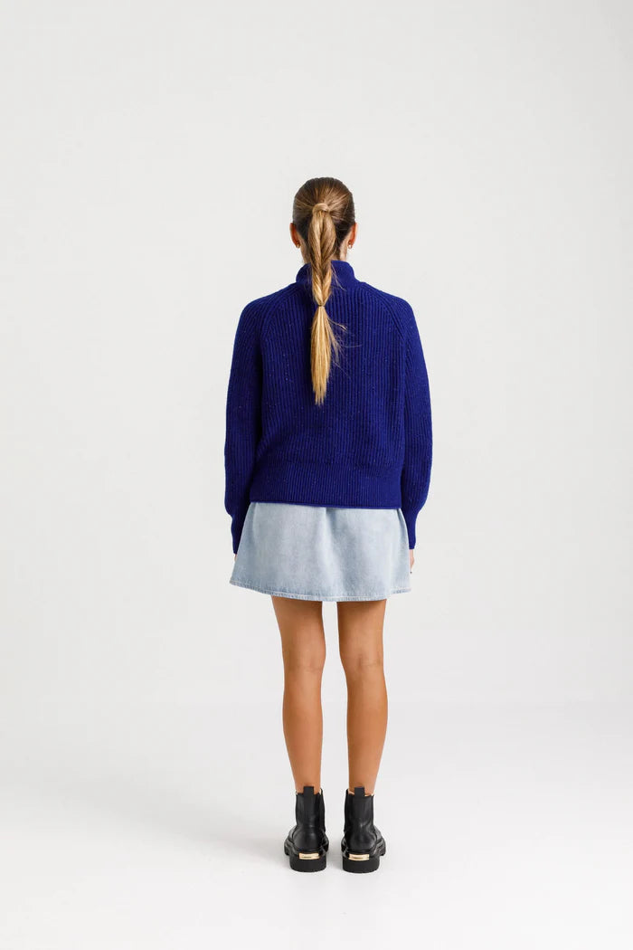 Thing Thing Flick Emily Jumper - Navy