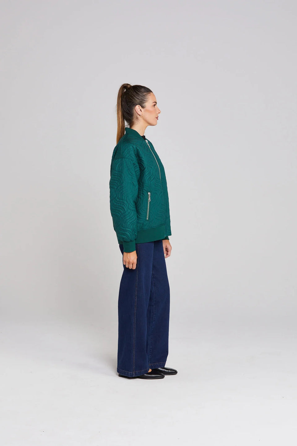 Thing Thing Flight Jacket - Forest