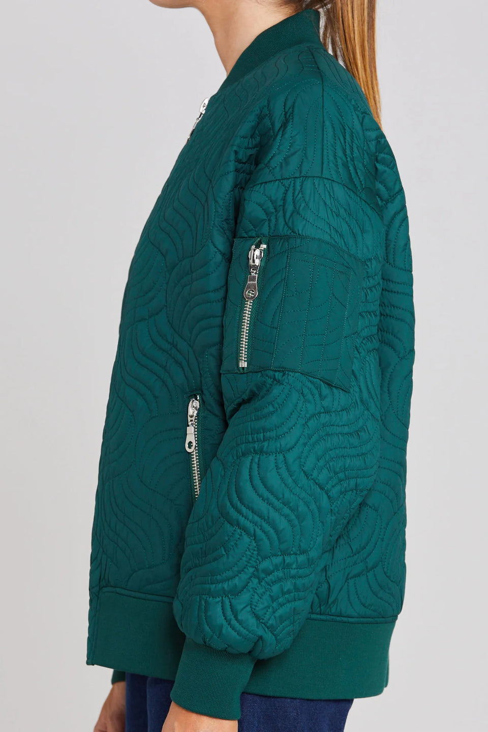 Thing Thing Flight Jacket - Forest