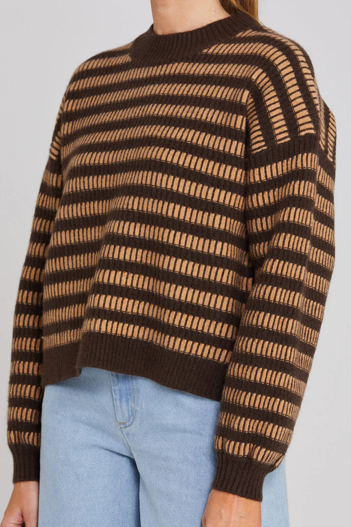 Thing Thing Ignite Jumper - Choc & Mocha