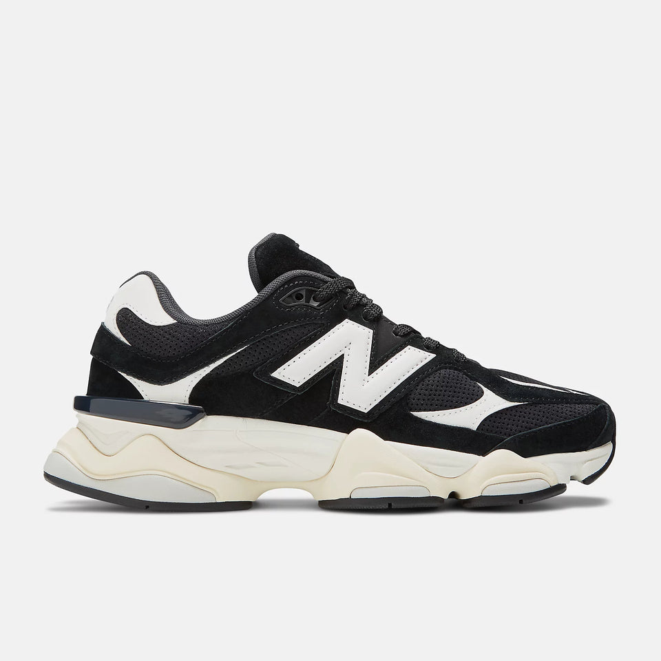 New Balance 9060 - Black with Blacktop and White