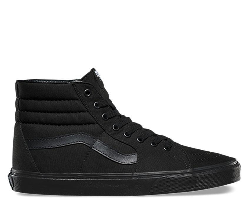 Vans Sk8-Hi Black/Black/Black – Stencil