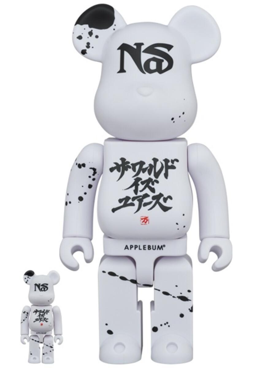 Medicom Be@rbrick NAS Applebum 100% and 400% Set – Stencil