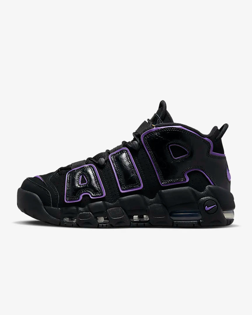 Nike Air More Uptempo '96 Black/Black/Metallic Gold/Action Grape
