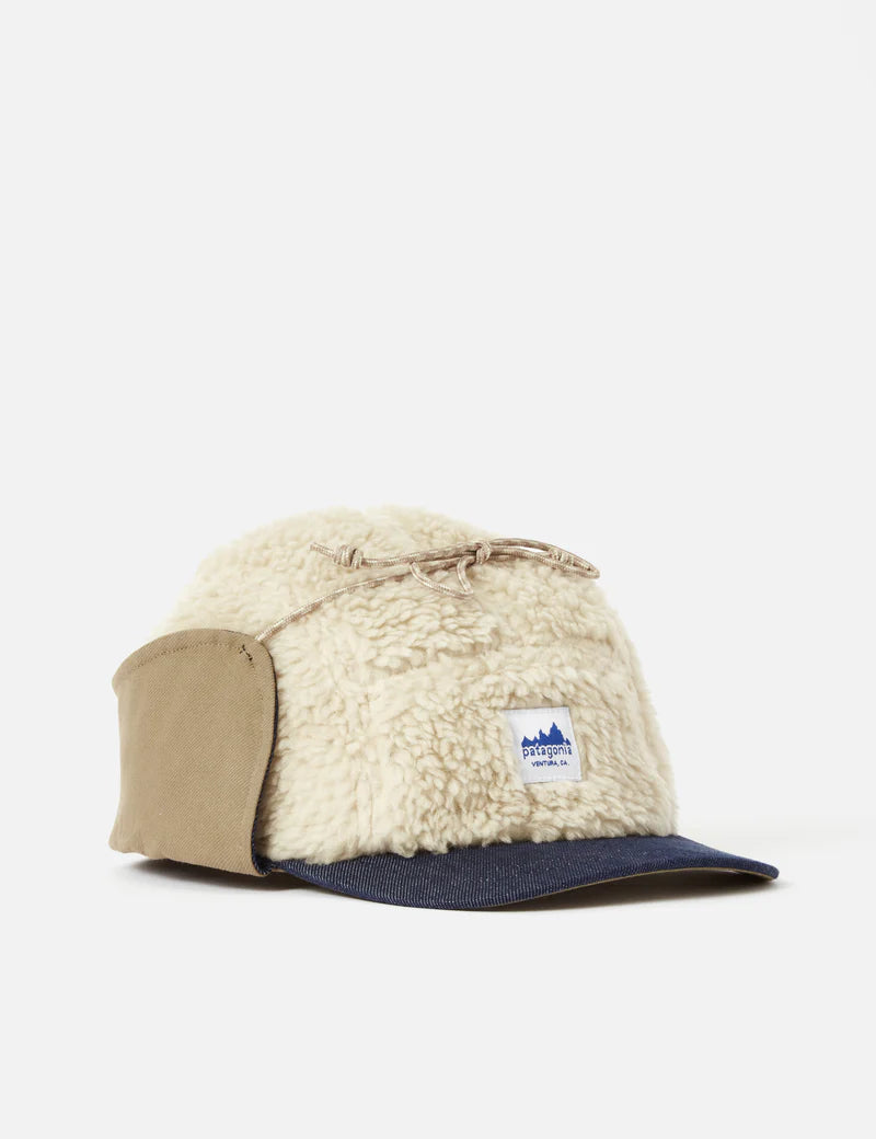 patagonia range earflap cap dark natural