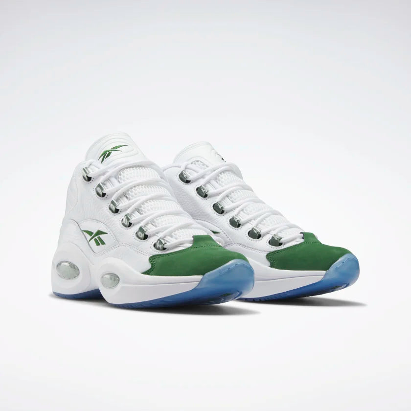 Reebok Question Mid - White / Pine Green