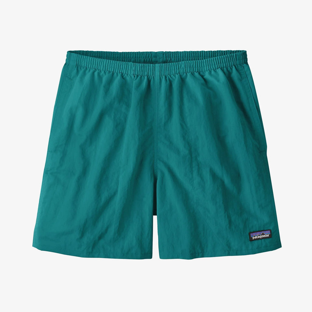 Patagonia Men's Baggies Shorts 5 In. Borealis Green Stencil