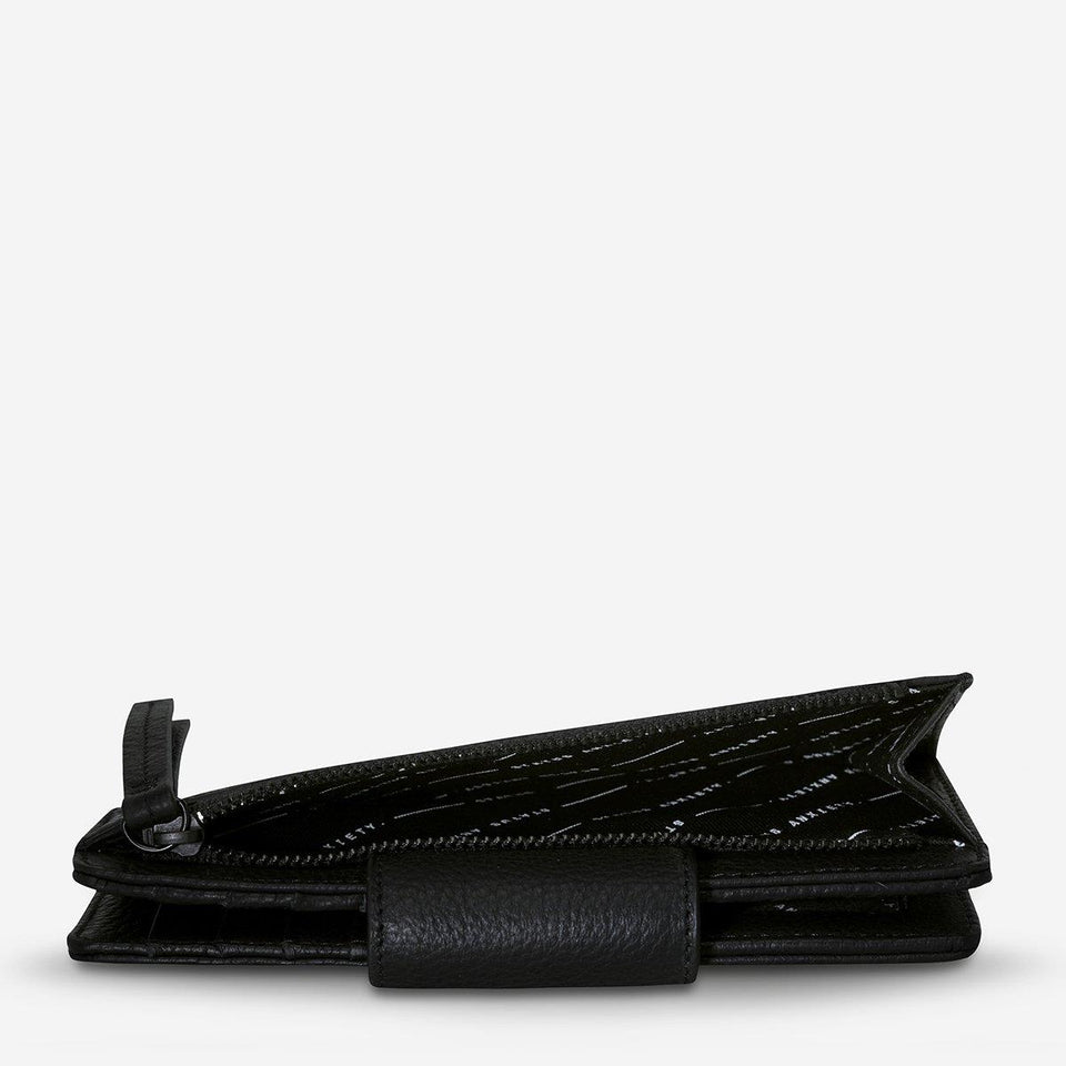 Status Anxiety Ruins Wallet Black