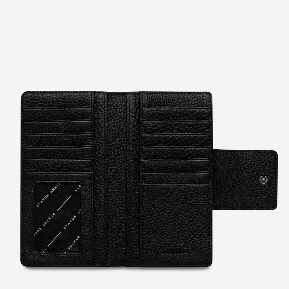 Status Anxiety Ruins Wallet Black