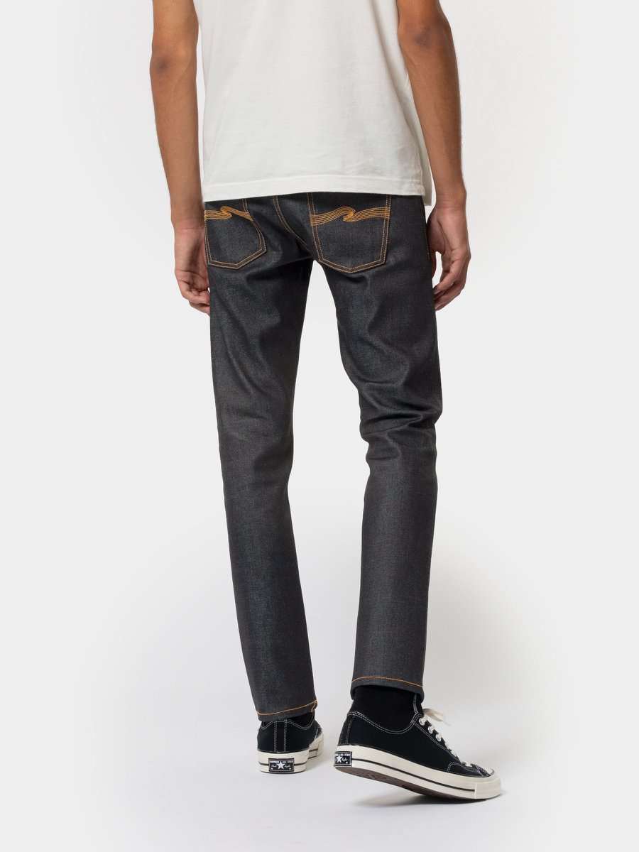 Nudie Lean Dean Dry Japan Selvage - Stencil