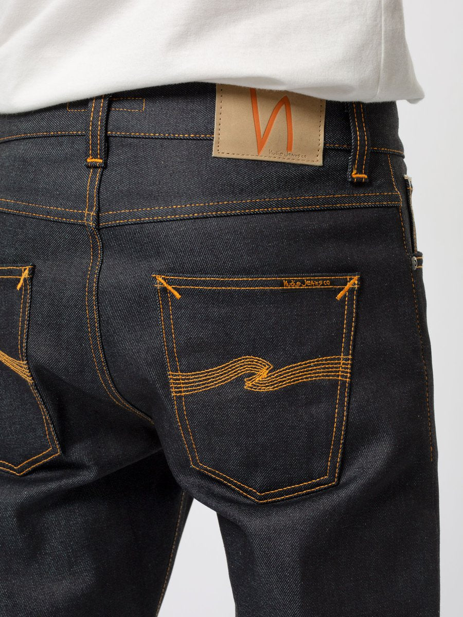 Nudie Lean Dean Dry Japan Selvage - Stencil