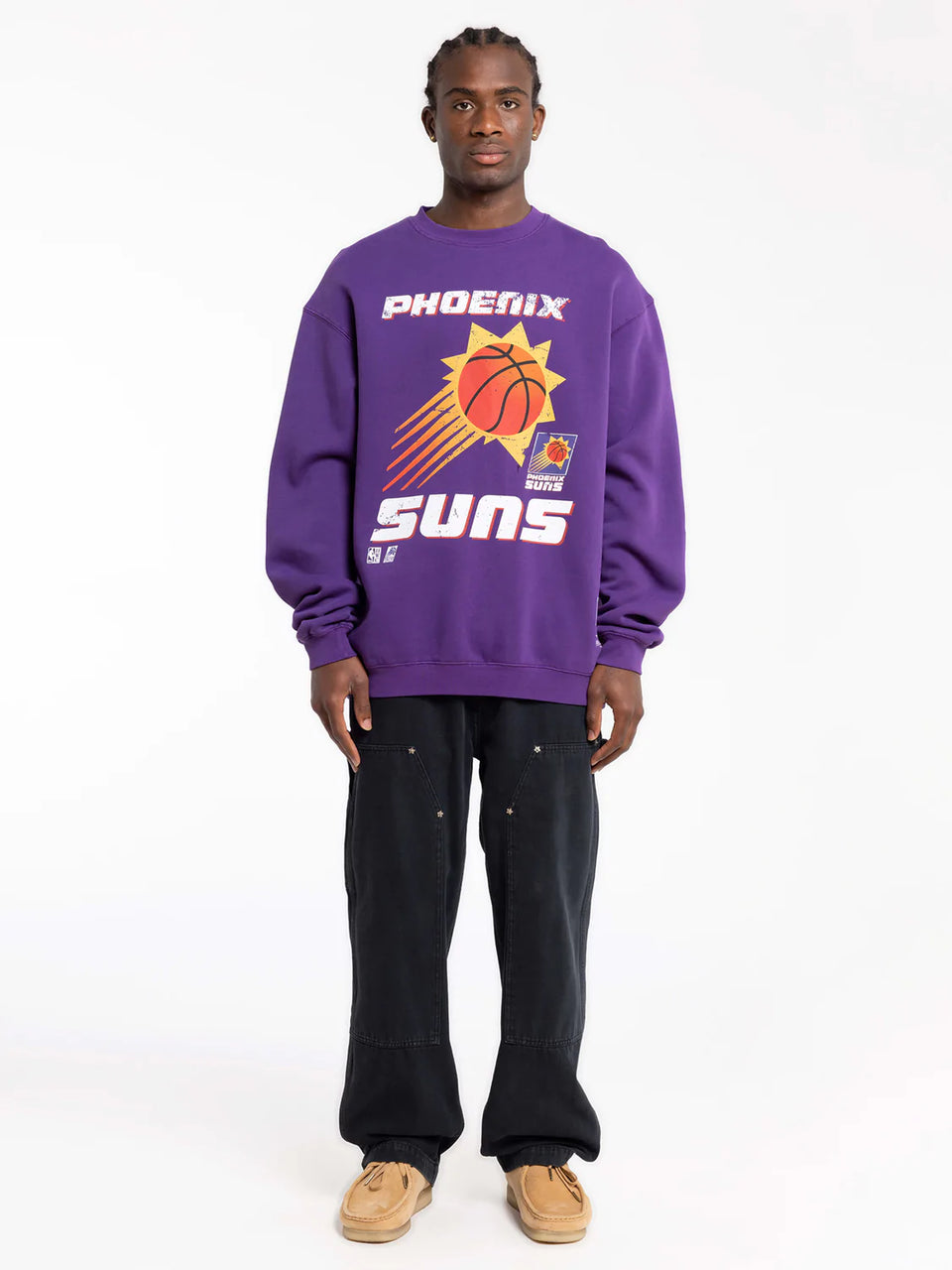 Mitchell & Ness Phoenix Suns Shooting Crew Faded Purple