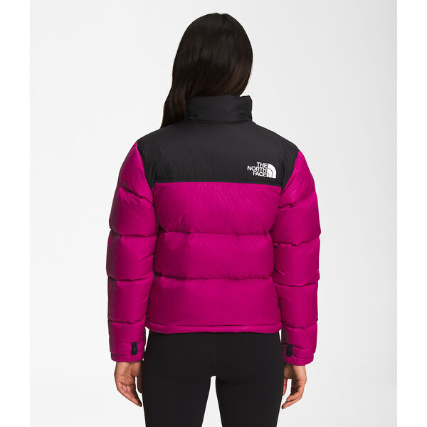 The North Face Women s 1996 Retro Nuptse Jacket Fuschia Pink Stencil