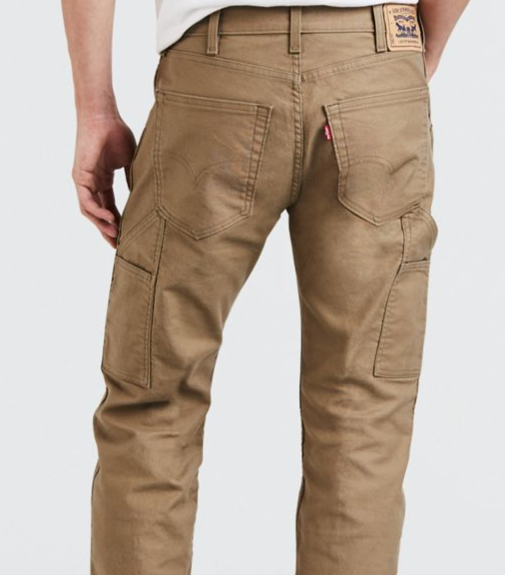 Levis Workwear 505 Utility Pant Ermine Canvas Stencil