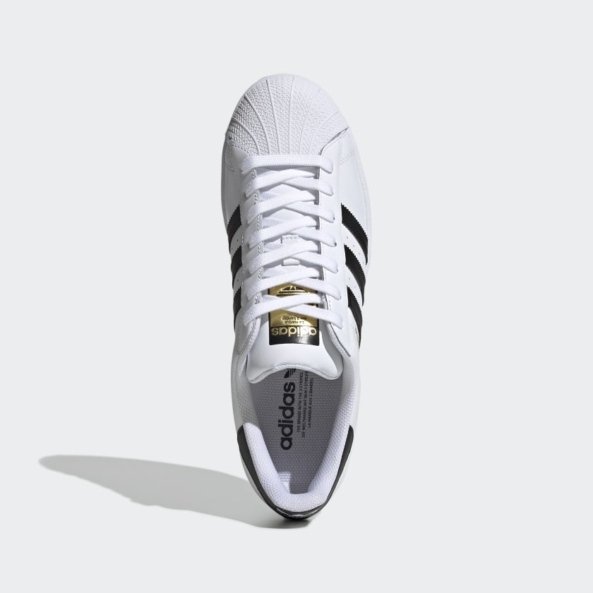 Adidas Superstar White/Black/White - Stencil