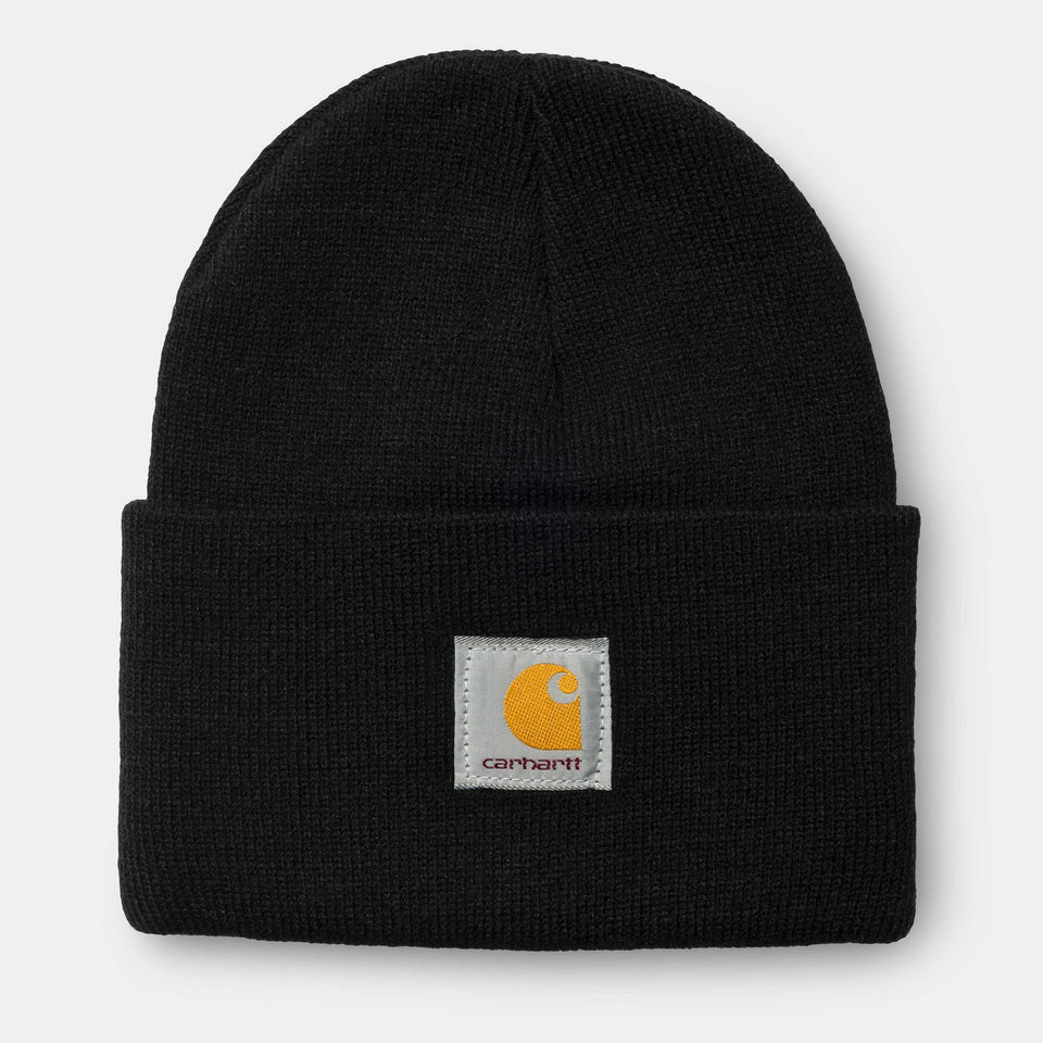 Carhartt Acrylic Watch Hat Black - Stencil