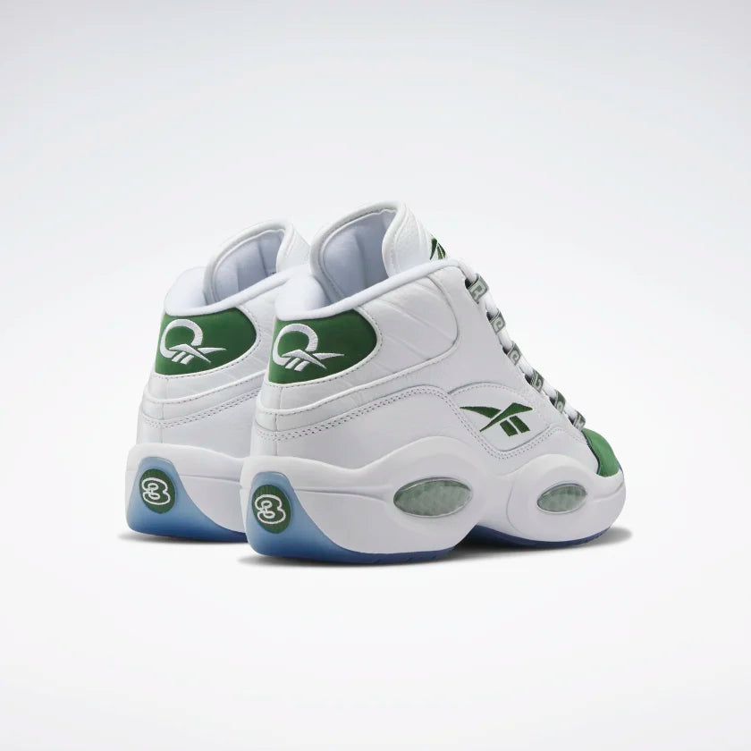 Reebok Question Mid - White / Pine Green