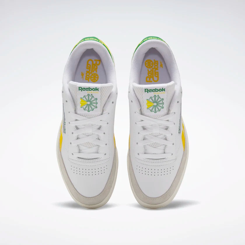 Reebok Club C Revenge - Cloud White / Always Yellow / Glen Green