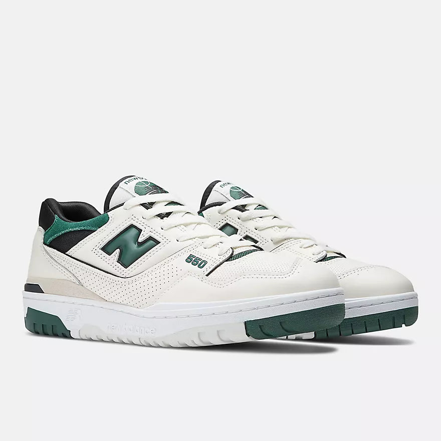 New Balance 550 VTC - Sea Salt / Nightwatch Green