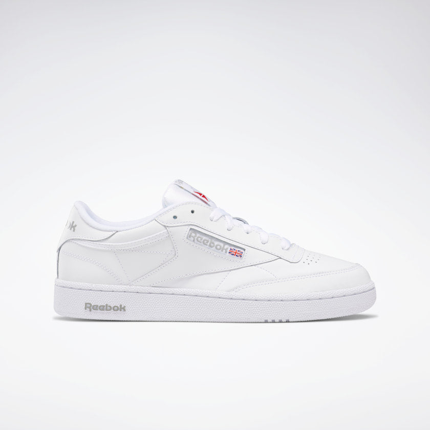 Reebok Club C 85 White/ Sheer Grey - Stencil