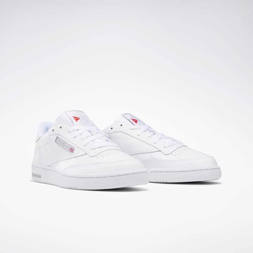 Reebok Club C 85 White/ Sheer Grey - Stencil
