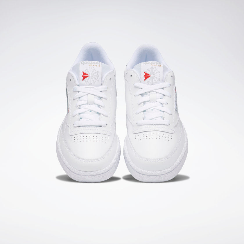 Reebok Club C 85 White/ Sheer Grey - Stencil