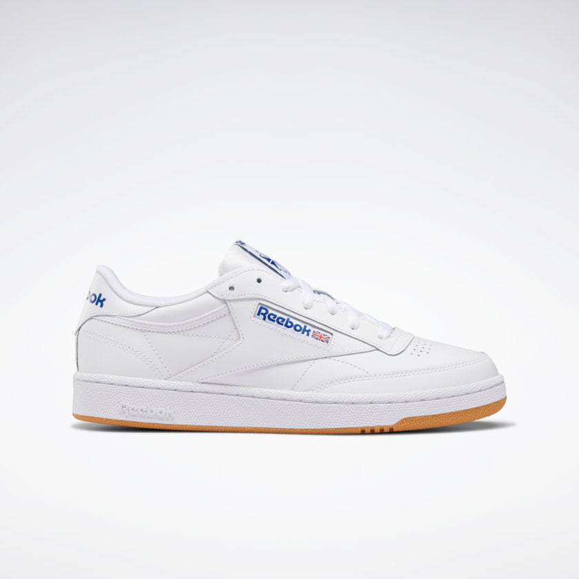 Reebok Club C 85 White/ Royal-Gum - Stencil