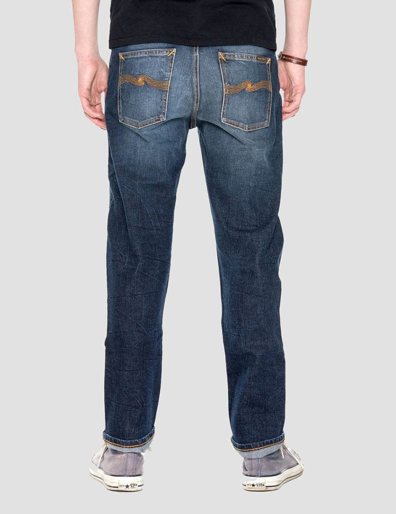 美品✨Nudie Jeans Dude Dan Black on Blue 32 美品✨Nudie Jeans Dude Dan Black on Blue 32 - メルカリ