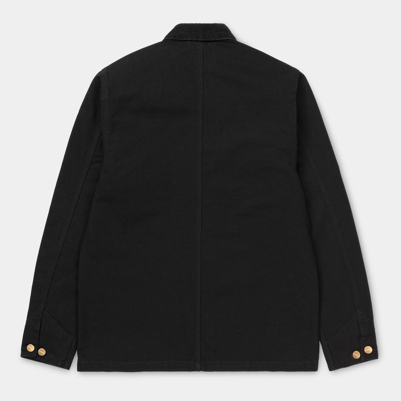 Carhartt Michigan Coat Black - Stencil