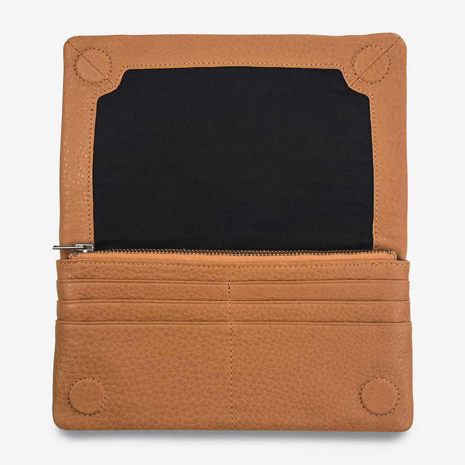 Status Anxiety Some Type Of Love Wallet Tan - Stencil