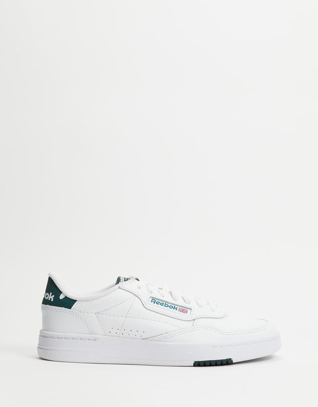Reebok Court Peak - White / Forest Green